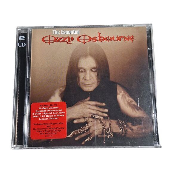 Other - Ozzy Osbourne - The Essential Ozzy Osbourne with Hype Sticker  (Epic 2xCD, 2003)